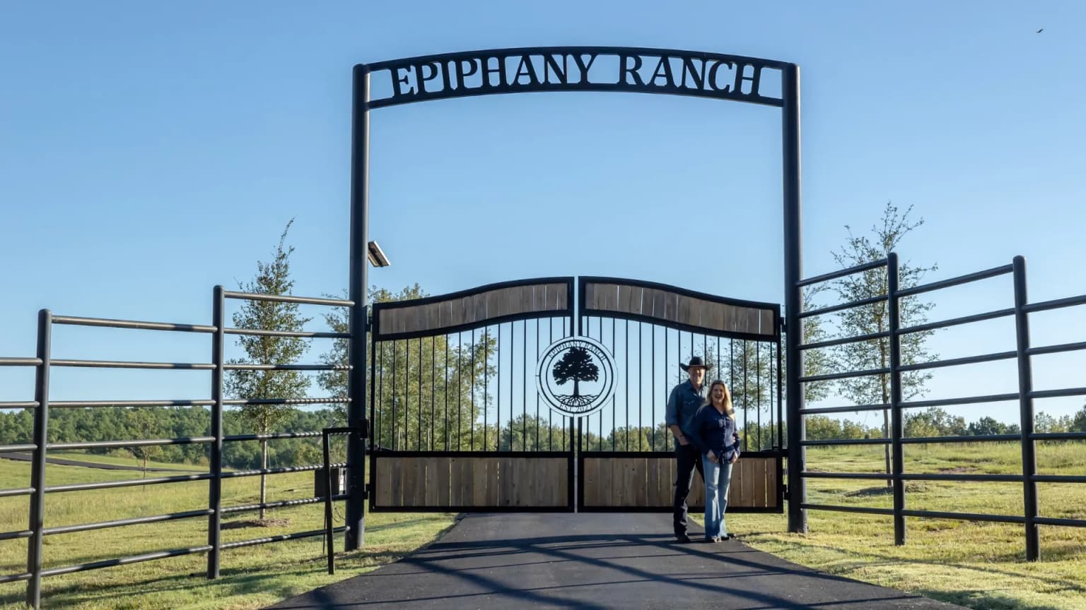 Epiphany Ranch entrance gate